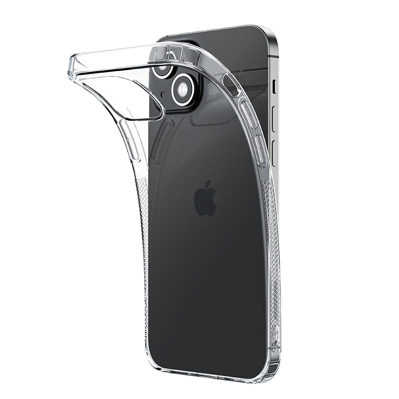 Apple Accessories-Transparent TPU Protective Phone Case