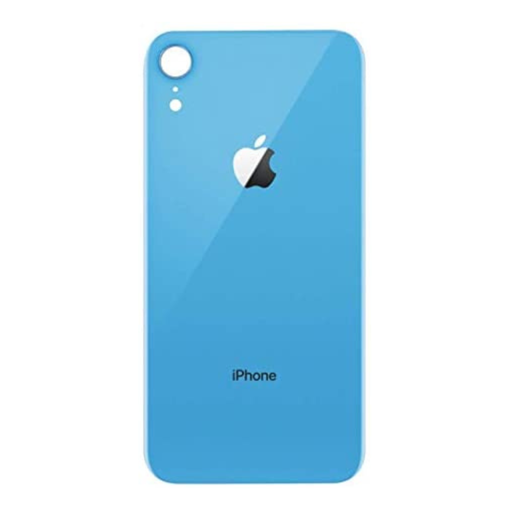 iPhone Back Rear Glass-Apple iPhone XR Back Rear Replacement Glass (Big Camera Hole)