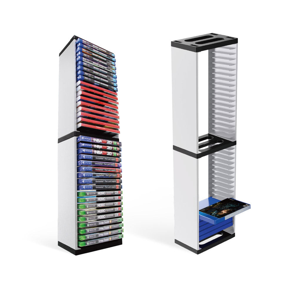 Gaming-PS4/PS5/Xbox/Nintendo Switch 36-Tier Optical Disc Rack Vertical Card Box Holder Storage Stand Game Card Box