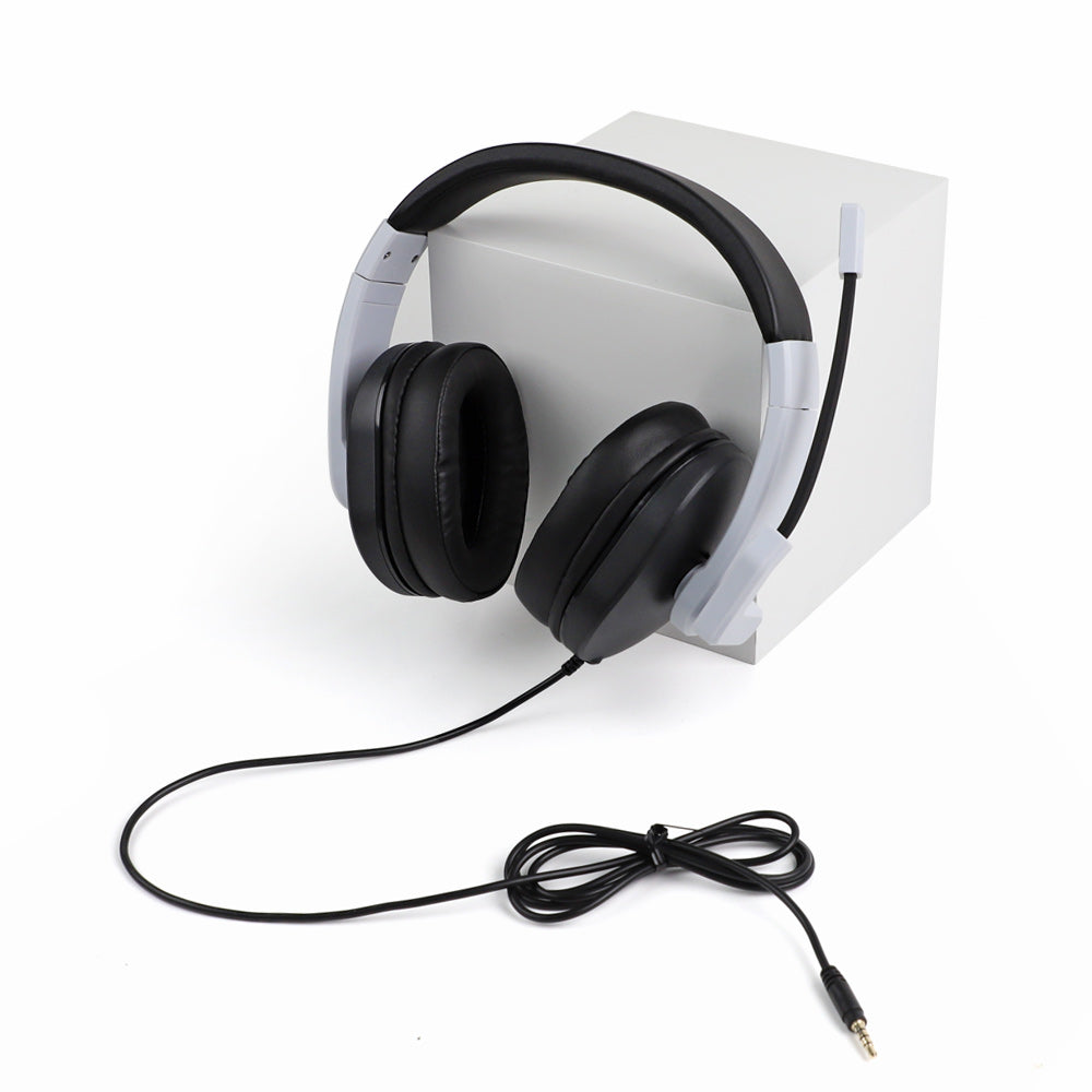 Gaming-PS5/PS4/Xbox One/Switch/PC Gaming Headset Wired Stereo Headphones Noise-canceling Earphone