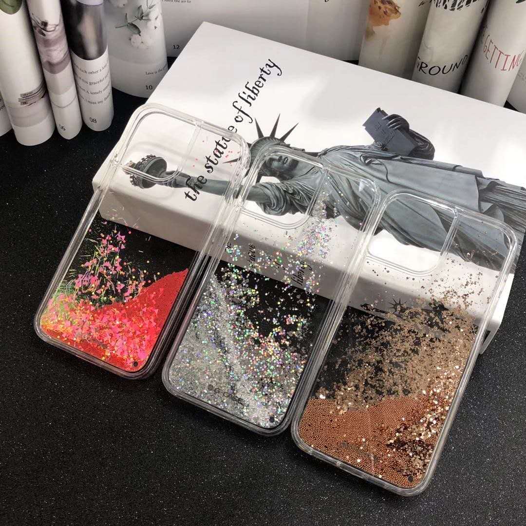 Apple Accessories-Apple iPhone 11/Pro/Max G-Case Star Glitter Clear Transparent Watering Case
