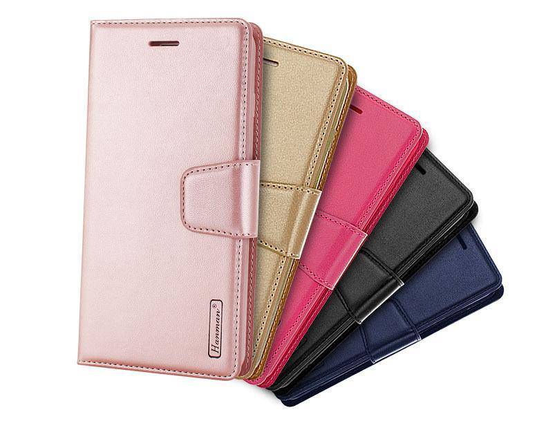 Apple Accessories-Apple iPhone 13/Mini/Pro/Max Hanman Premium Quality Flip Wallet Leather Case