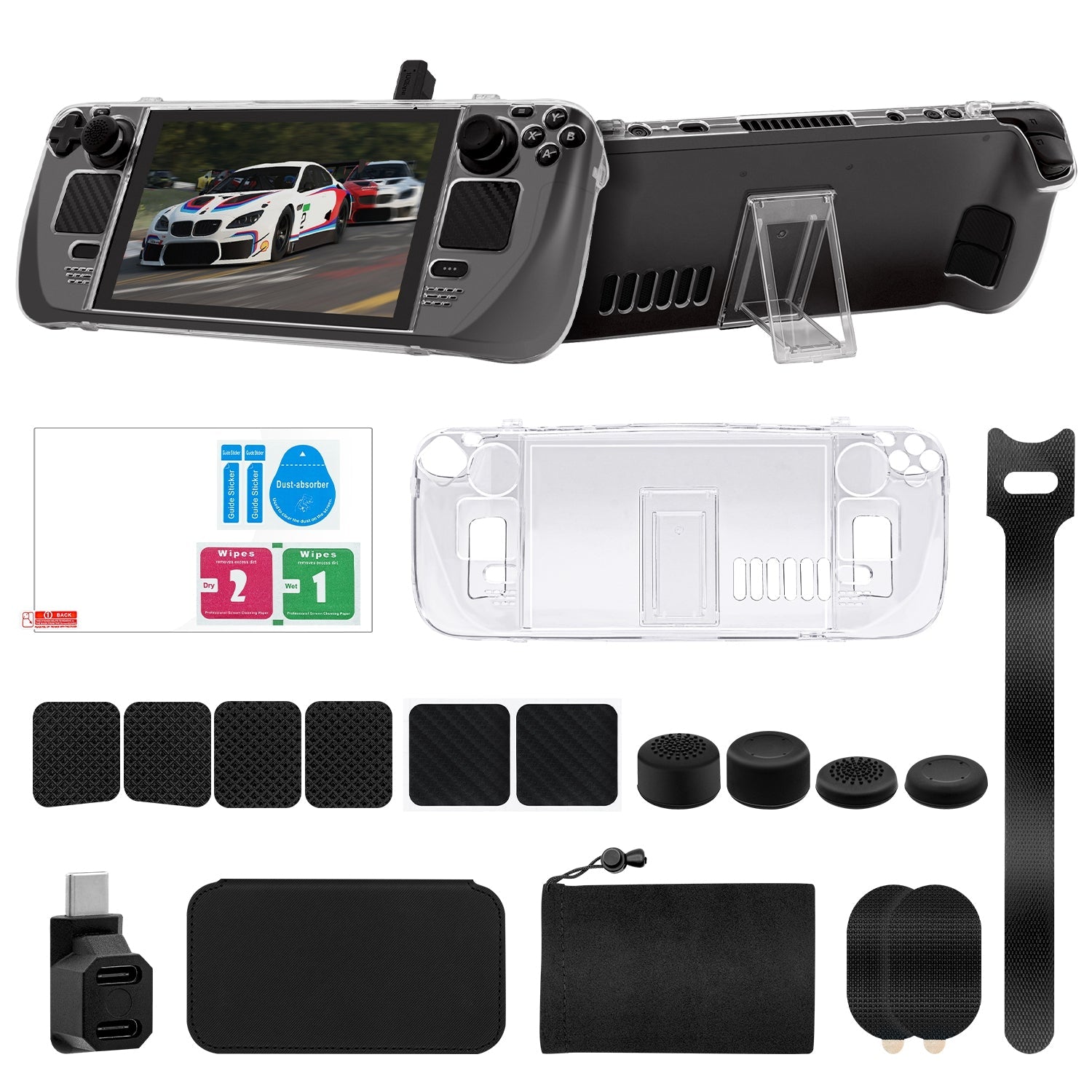 Gaming-19 In 1 Accessories Bundle for Steam Deck(JYS-SD021)