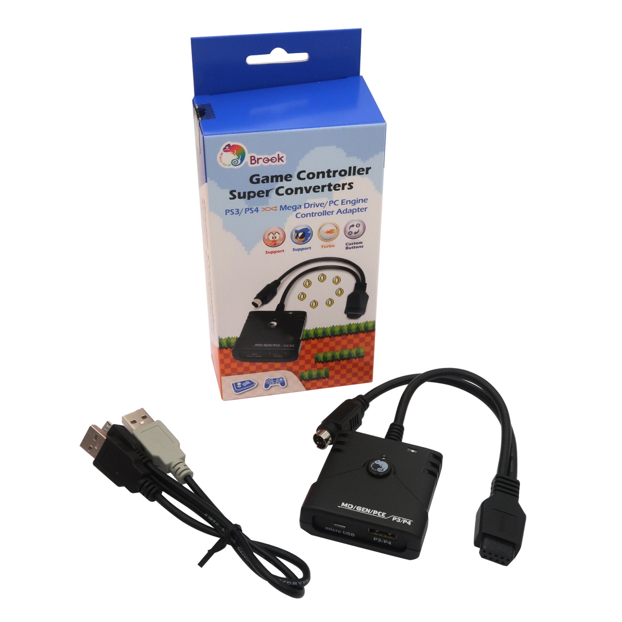 Gaming-Brook PS3/PS4 to MegaDrive/PC Engine/PC Super Converter (FM00006993)