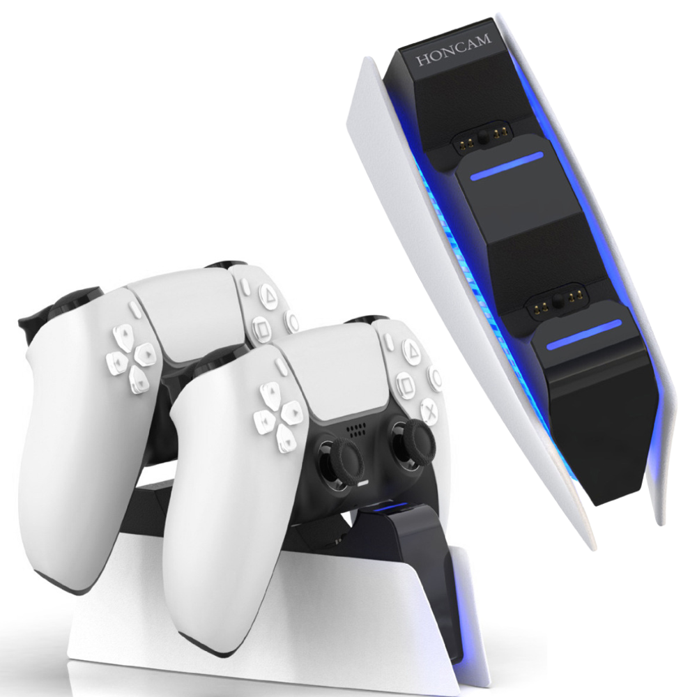 Gaming-SONY PlayStation 5 / PS5 DualSense Wireless Controller Fast Charging Charger Stand Dock Station