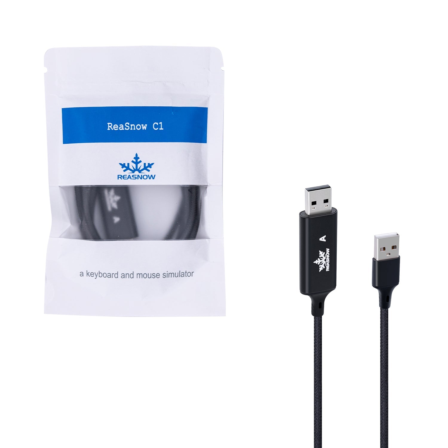 Gaming-Reasnow C1 USB Cable 1.5m for switching between Keyboard Mouse mode and Controller mode