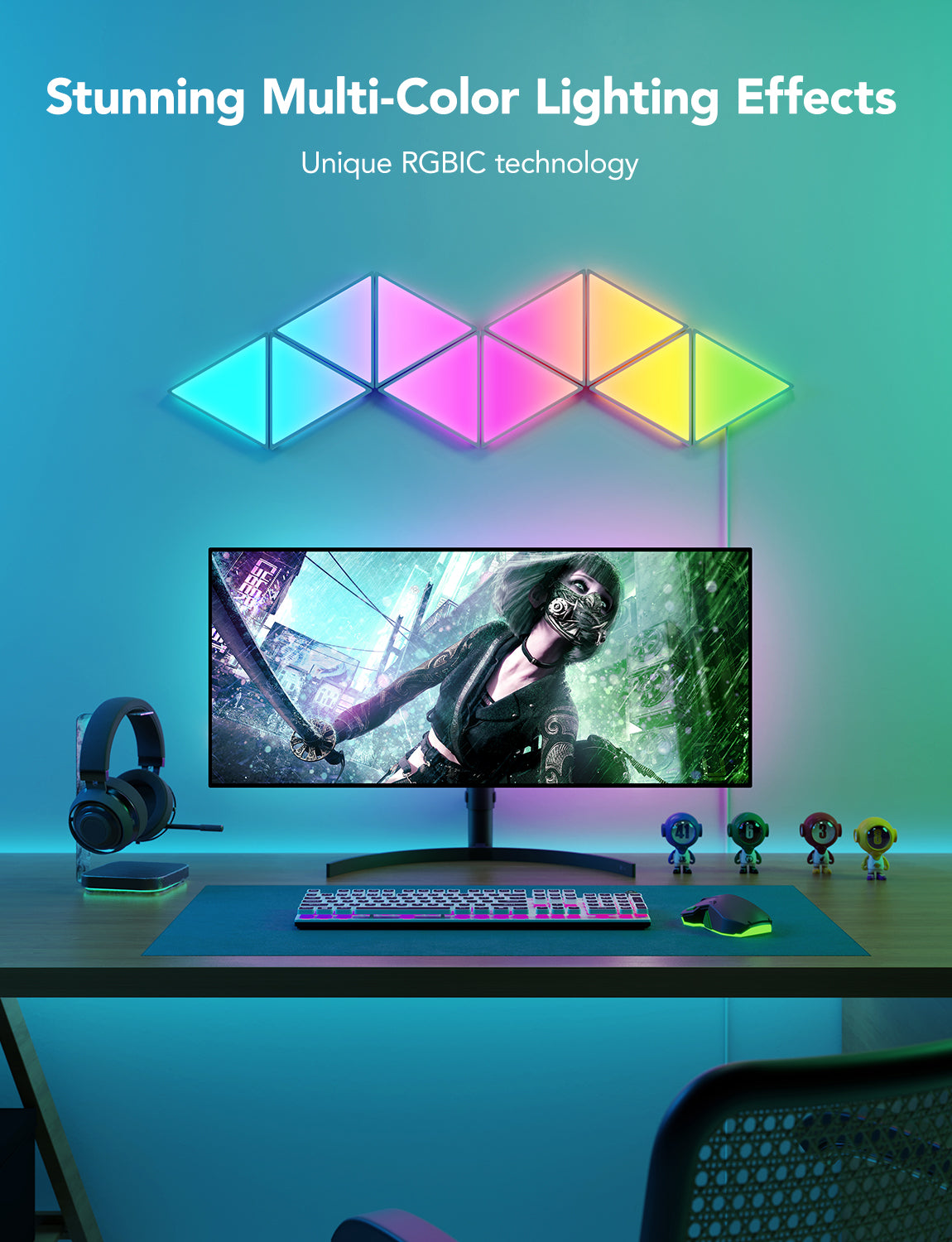 Gaming-Govee Glide Triangle Light Panels