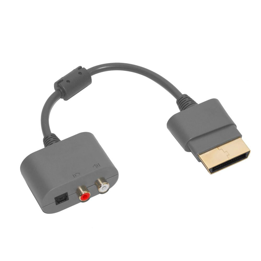 Gaming-L/R Optical Audio Adapter for XBox 360