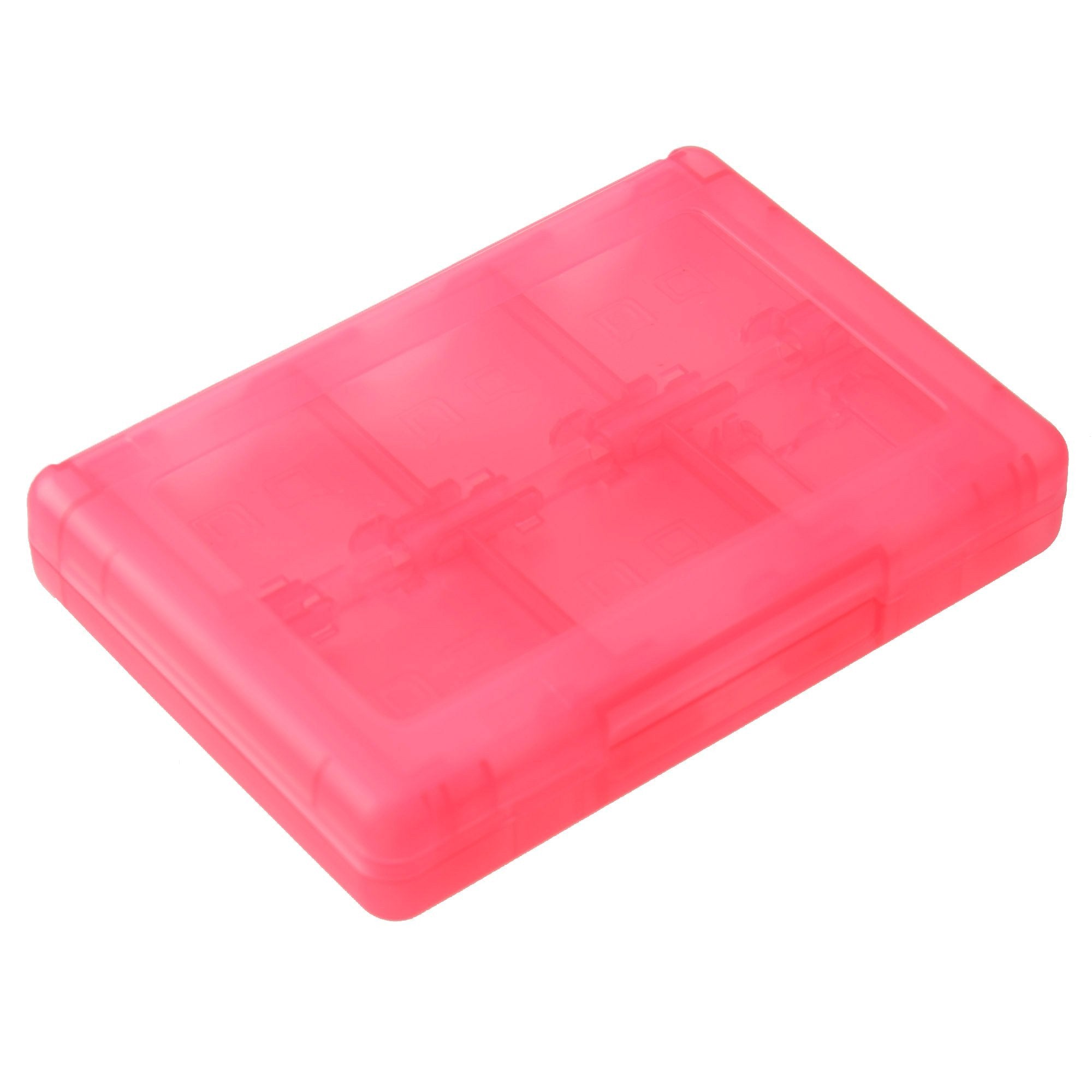 Gaming-28 in 1 Game Card Storage Case for Nintendo 3DS Pink