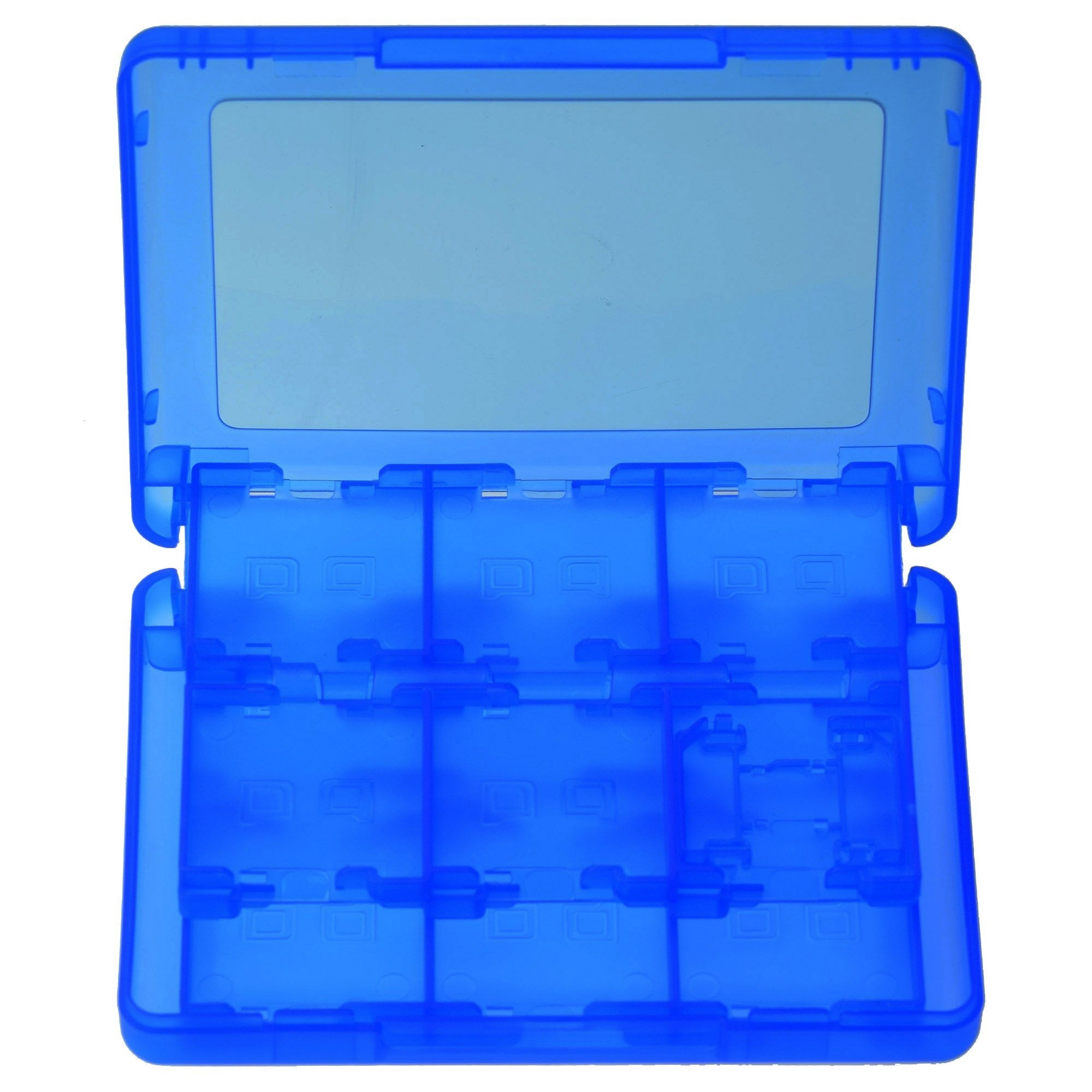 Gaming-28 in 1 Game Card Storage Case for Nintendo 3DS Blue