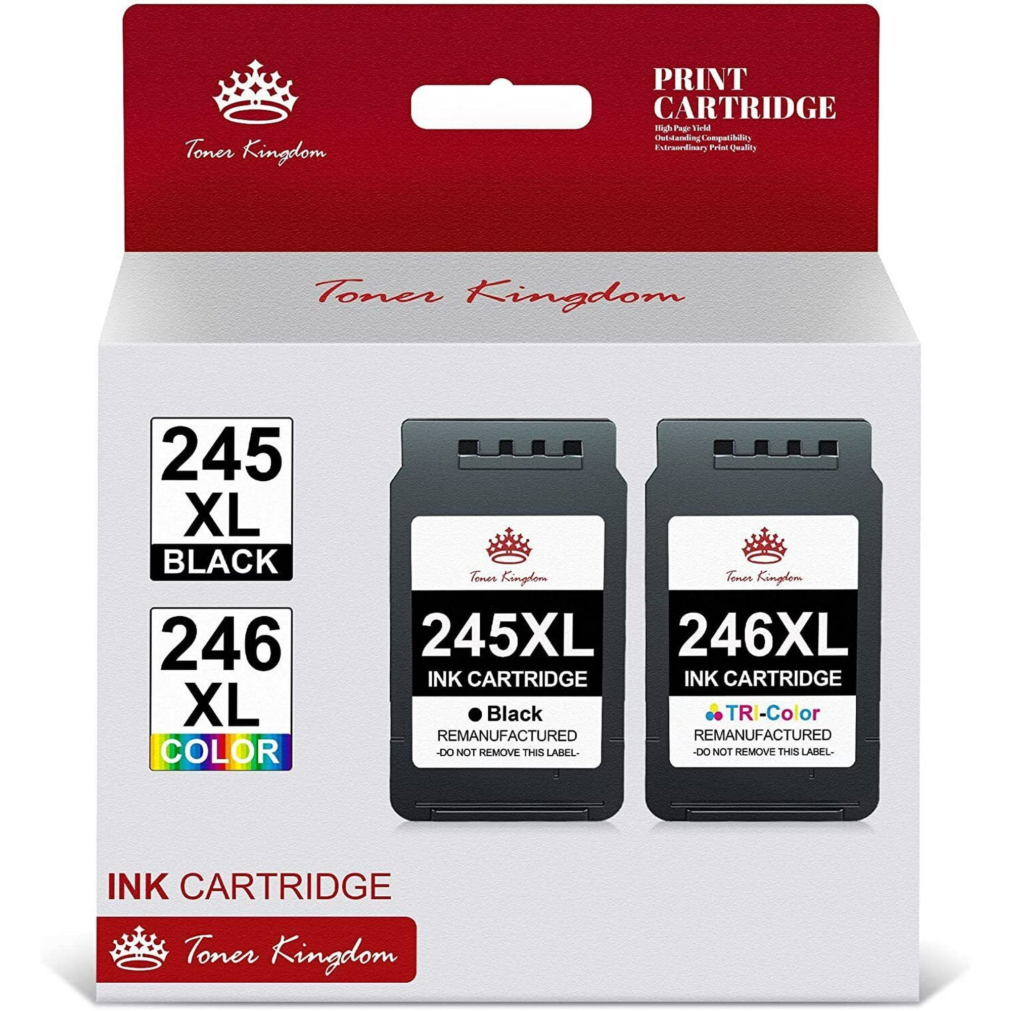 Ink & Toner-Ink Cartridges  Canon Ink 245 and 246-2 Pack