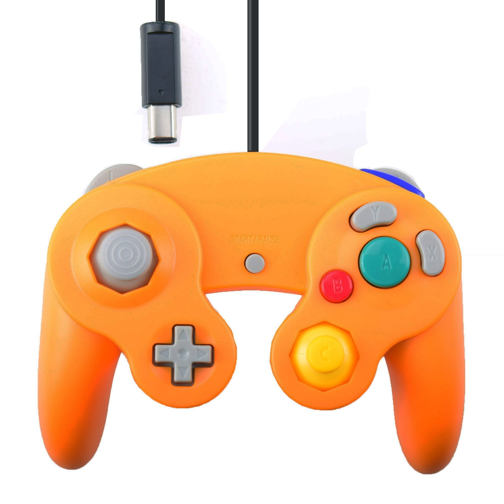 Gaming-Vibration Controller for Wii/Gamecube Orange