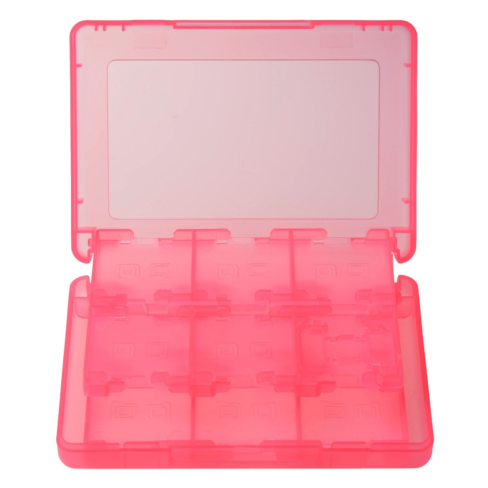 Gaming-28 in 1 Game Card Storage Case for Nintendo 3DS Pink