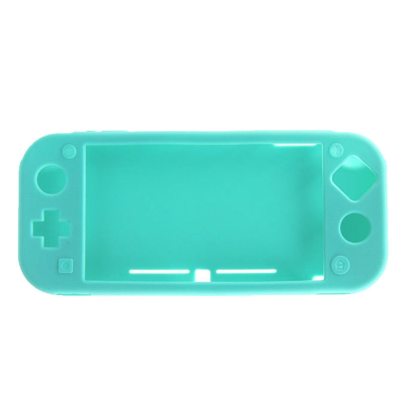 Gaming-Switch Lite Game Host Silicone Full Coverage Protective Case with Screen Protector(Mint Green)