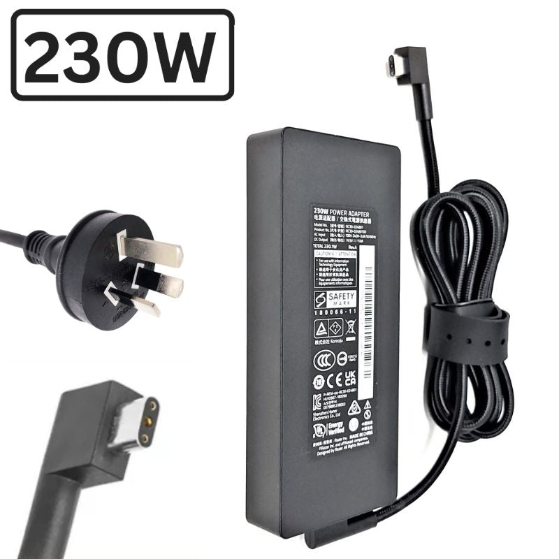 Gaming-19.5V-11.8A/230W3 Hole Razer Blade 15 Gaming Laptop AC Power Supply Adapter Charger