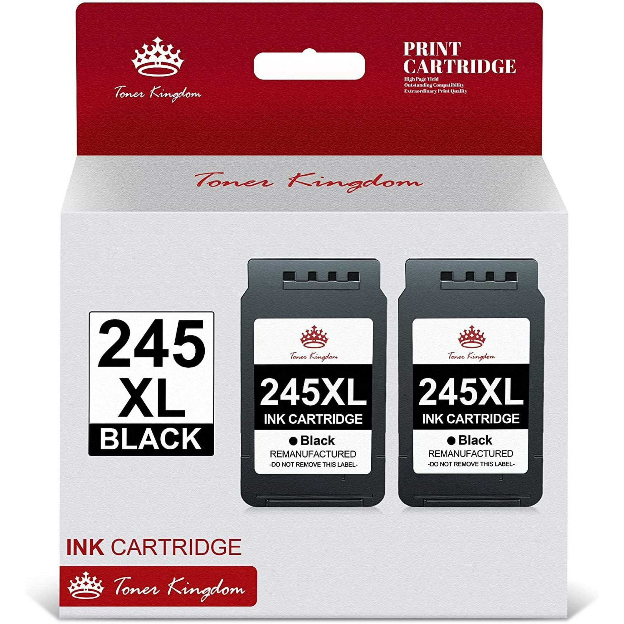 Ink & Toner-Toner Kingdom 245XL Ink Cartridges Canon Ink 245 PG 245