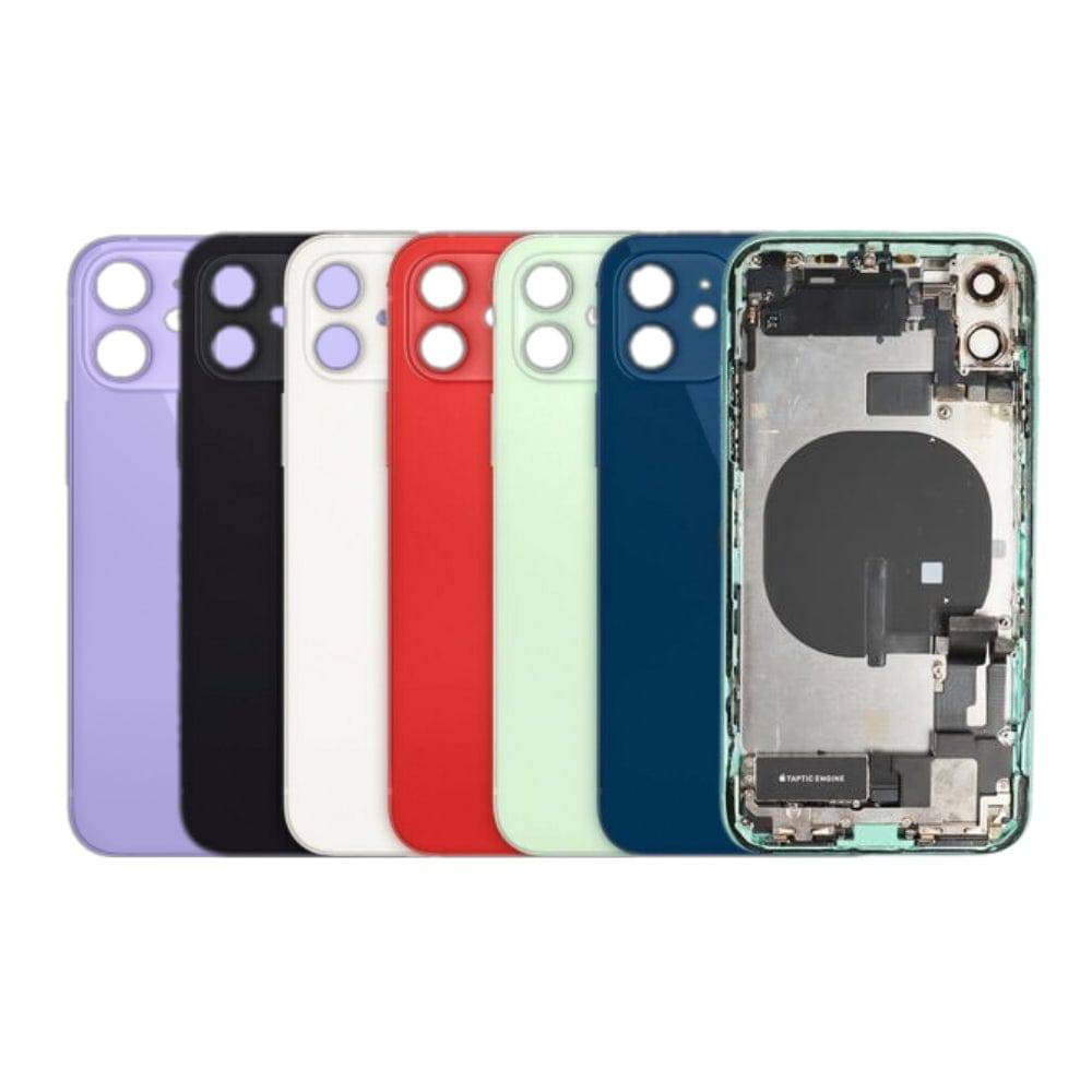 Apple Accessories-Apple iPhone 12 Mini Back Glass Housing Frame (With Built-in Parts)