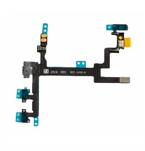 Gaming-Apple iPhone 5s Power / Volume Button / Silent Switch / Top Mic Flex Cable