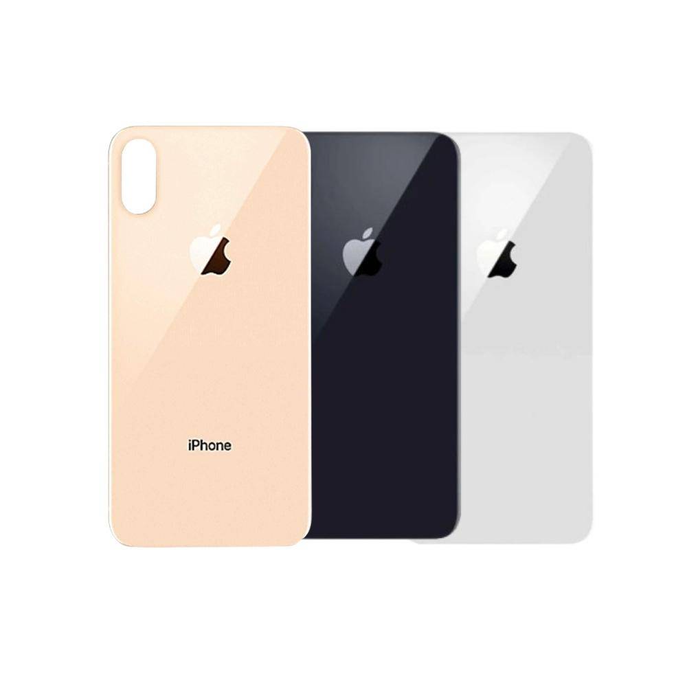 iPhone Back Rear Glass-Big Camera Hole Apple iPhone XS Back Rear Replacement Glass Panel