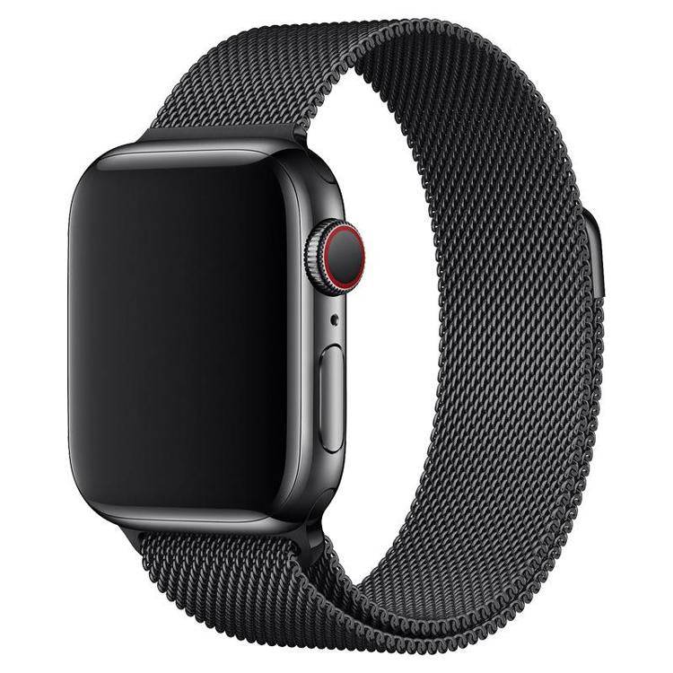 Apple Accessories-Apple Watch 1/2/3/4/5/SE/6/7/8 Stainless Steel Milanese Loop Magnet Watch Band Strap