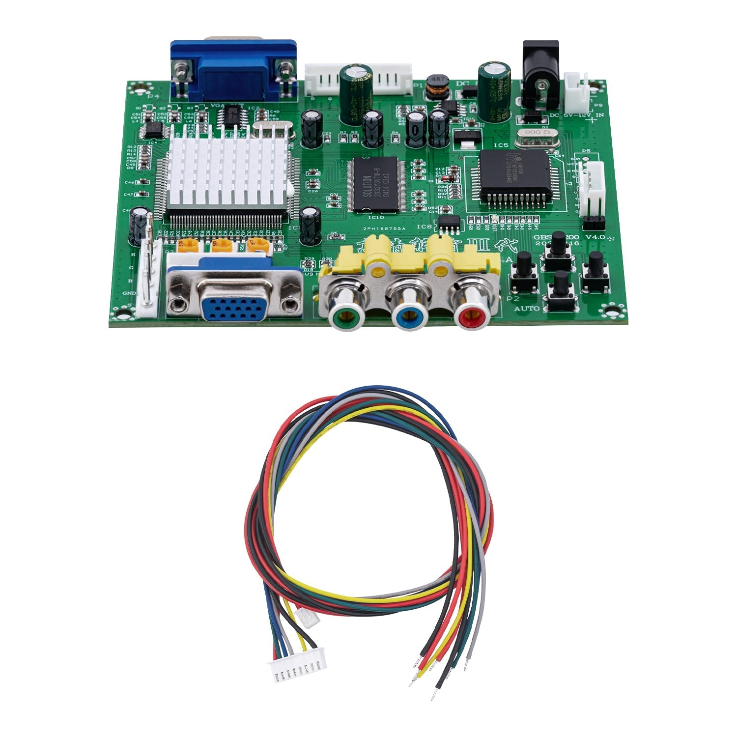 Gaming-Arcade Game RGB/CGA/EGA to VGA HD Video Converter Board