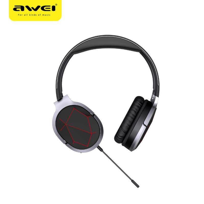 Gaming-AWEI A799BL Foldable Gaming Wireless Headphone - (Black)