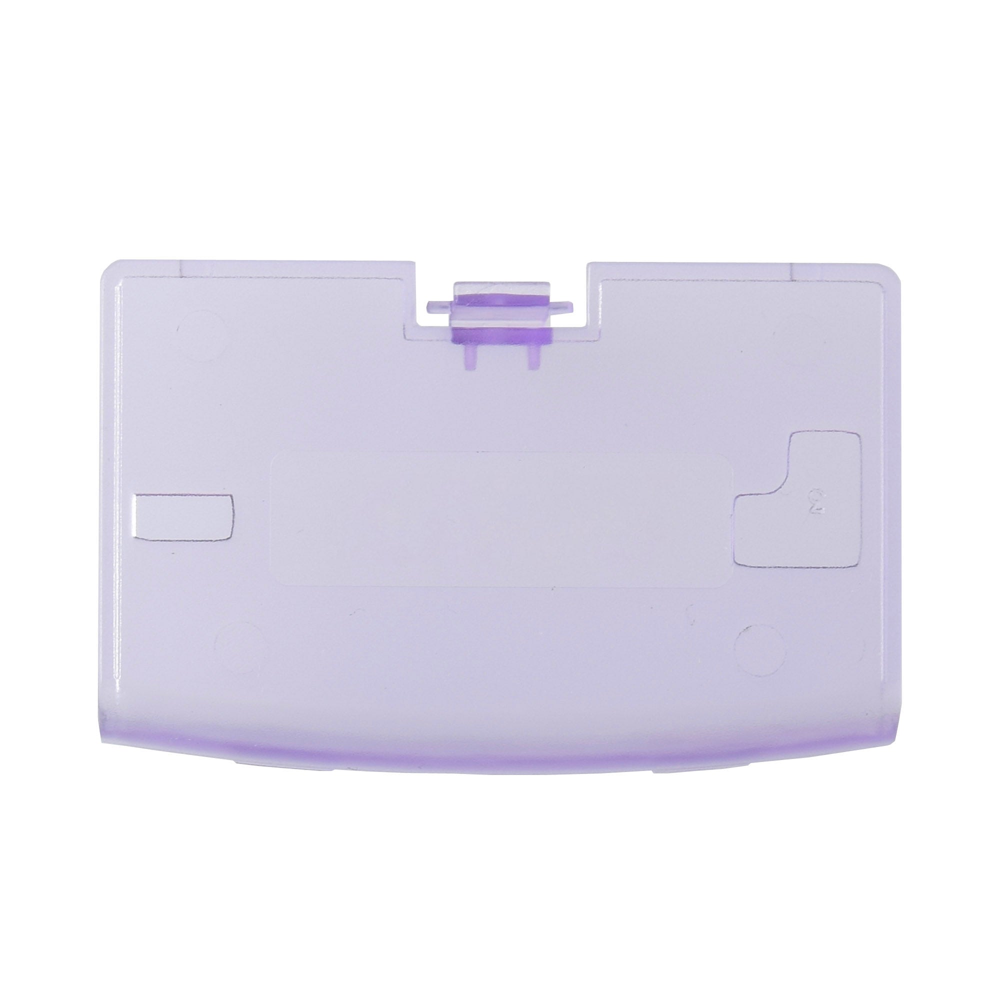 Gaming-Battery Cover for Gameboy Advance Clear Violet