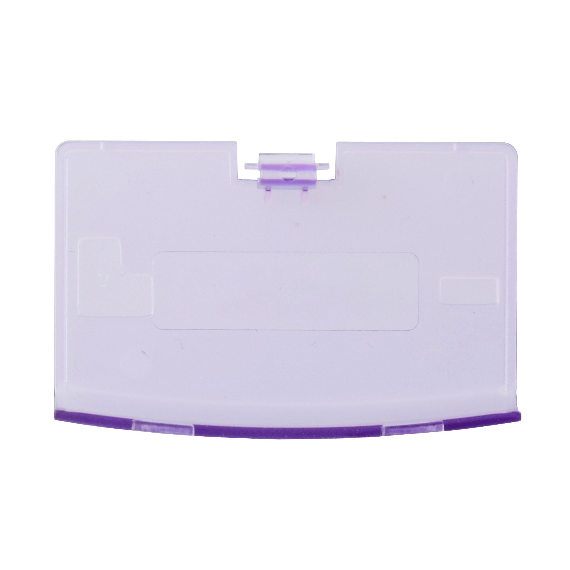 Gaming-Battery Cover for Gameboy Advance Clear Violet