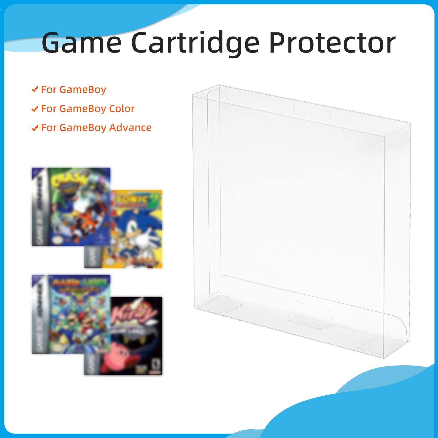 Gaming-Boxed Game Protector for GameBoy/GameBoy Color/GameBoy Advance