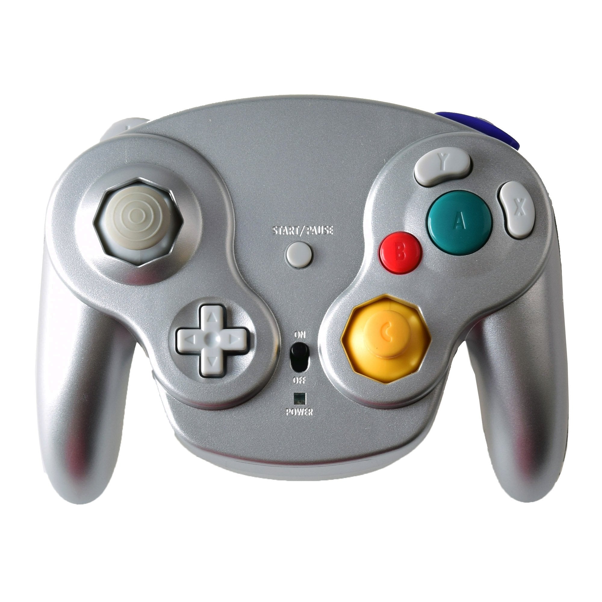 Gaming-2.4G Wireless Controller for Gamecube Silver