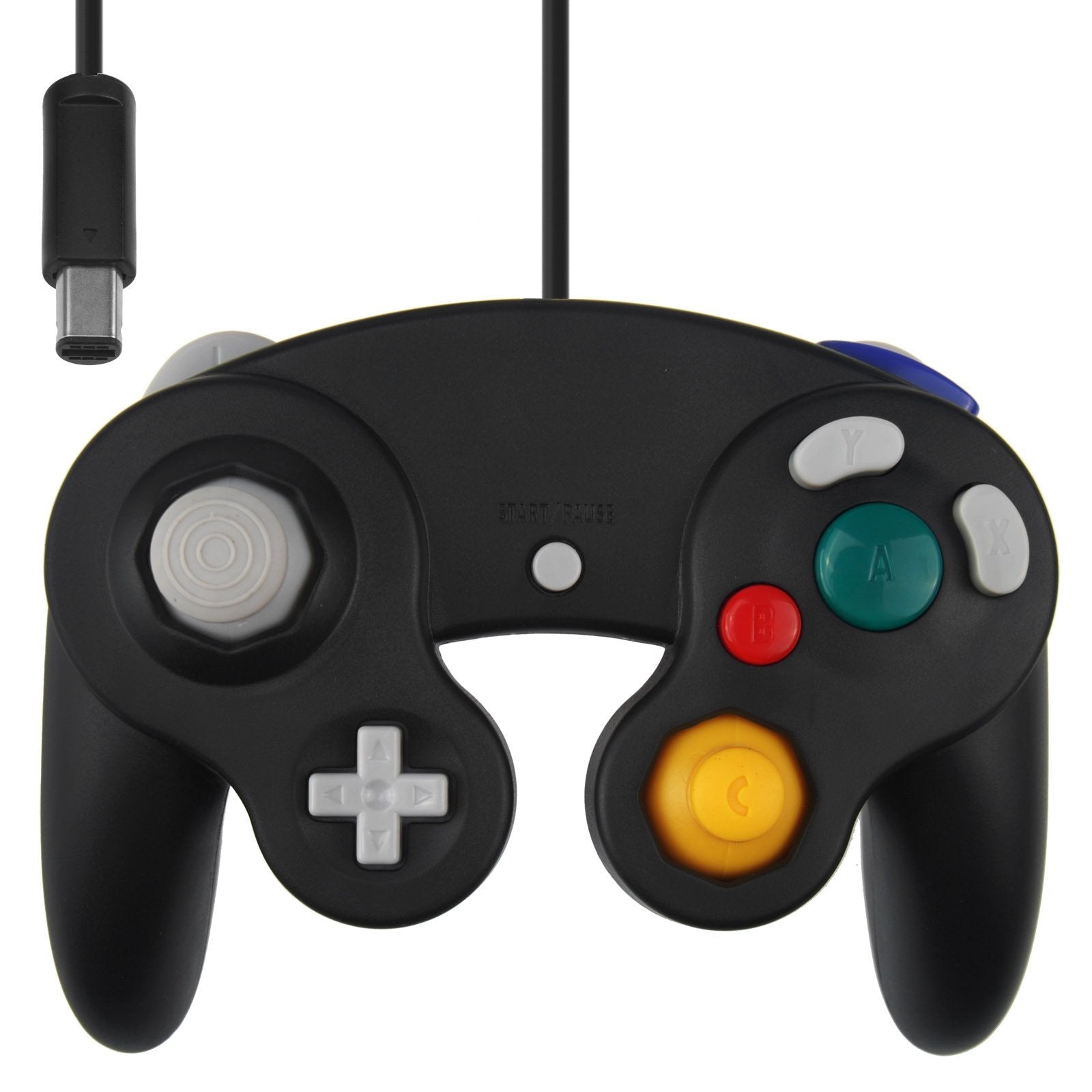 Gaming-Vibration Controller for Wii/Gamecube Black