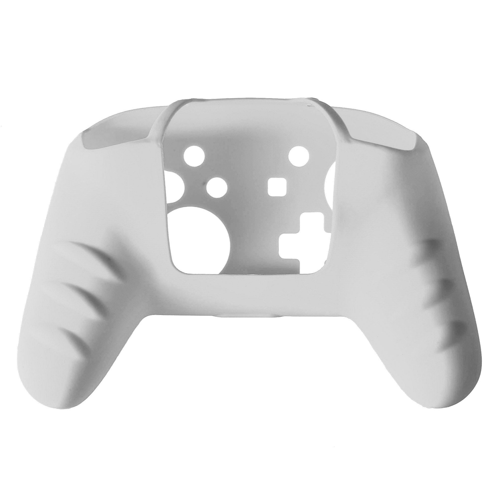 Gaming-Silicone Protect Case for Nintendo Switch Pro Controller - White