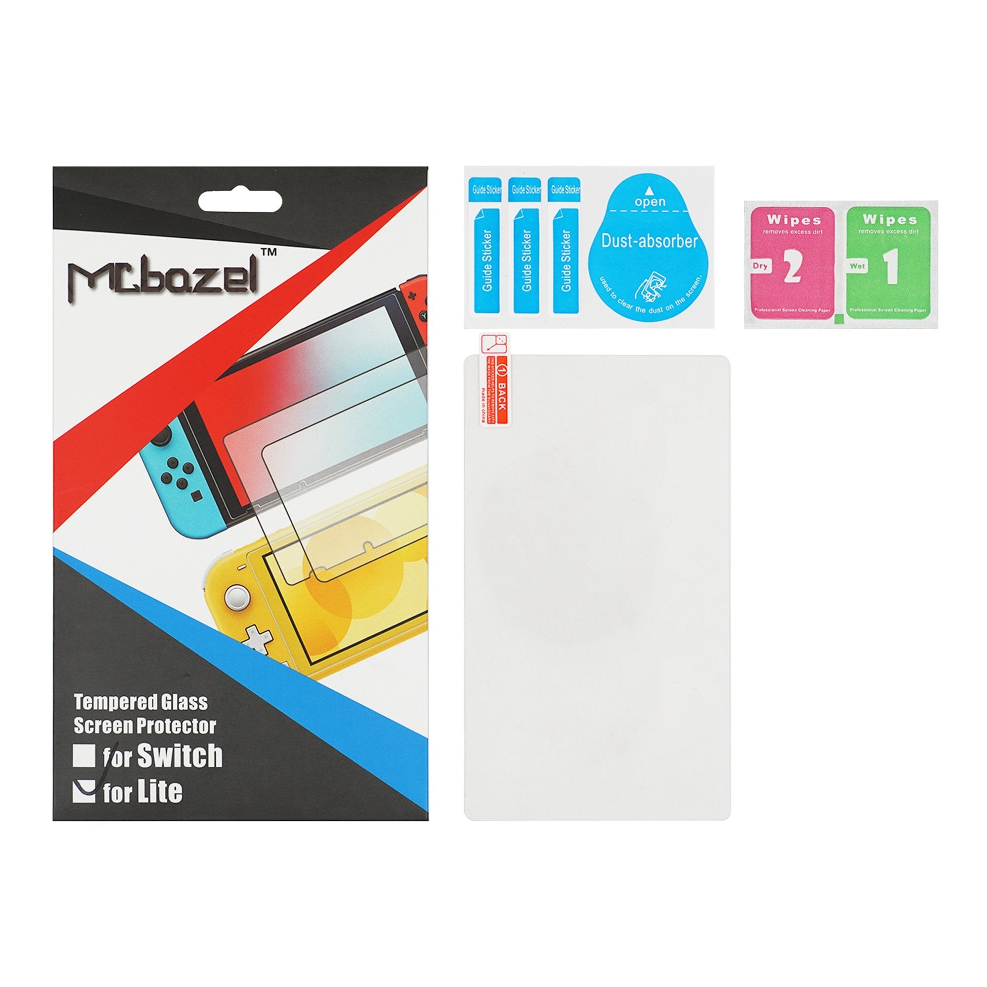 Gaming-Mcbazel Tempered Glass Screen Protector for Nintendo Switch Lite