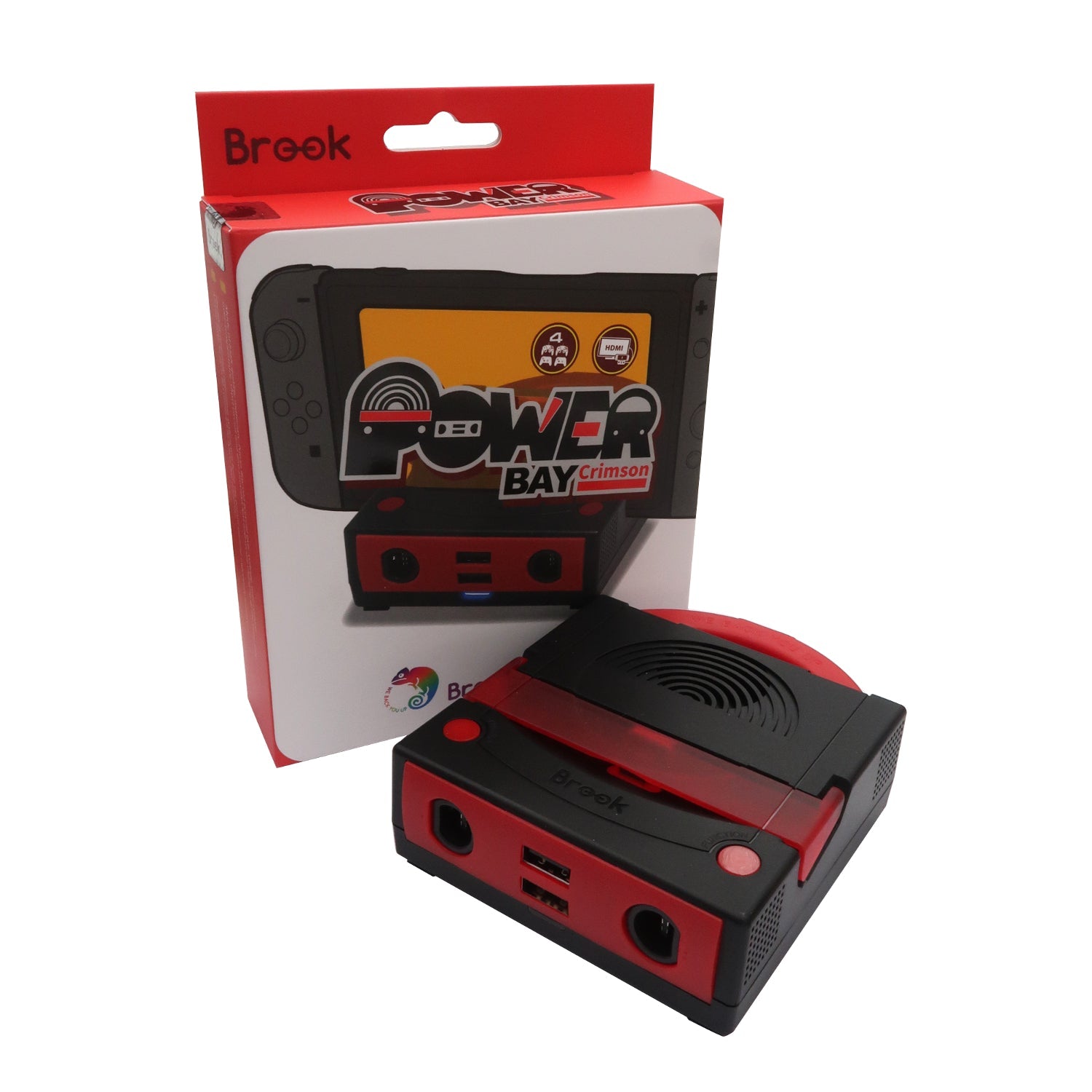 Gaming-Brook Power Bay Crimson (without Bluetooth) for Nintendo Switch (EFM0008415)