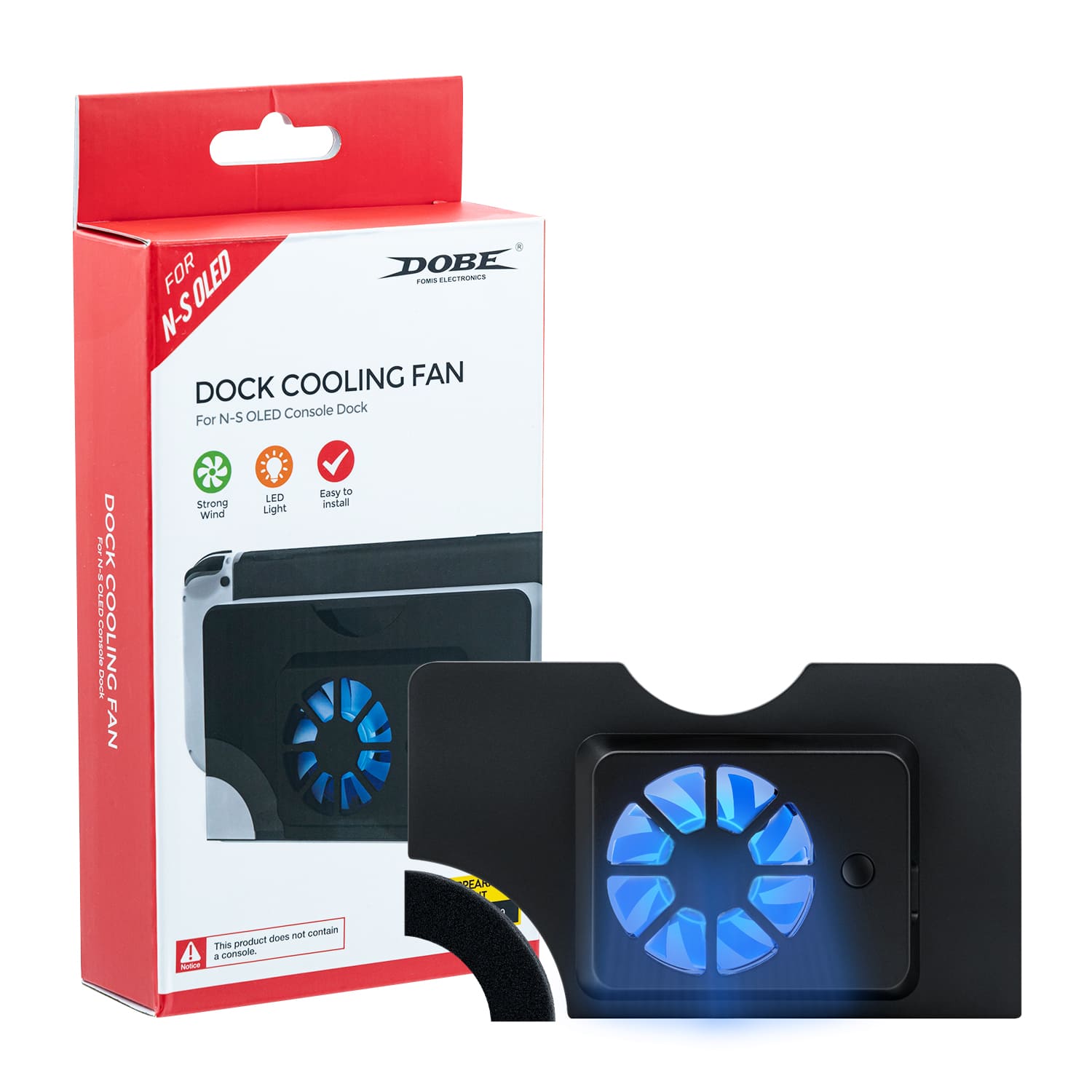 Gaming-DOBE Dock Cooling Fan for Nintendo Switch OLED