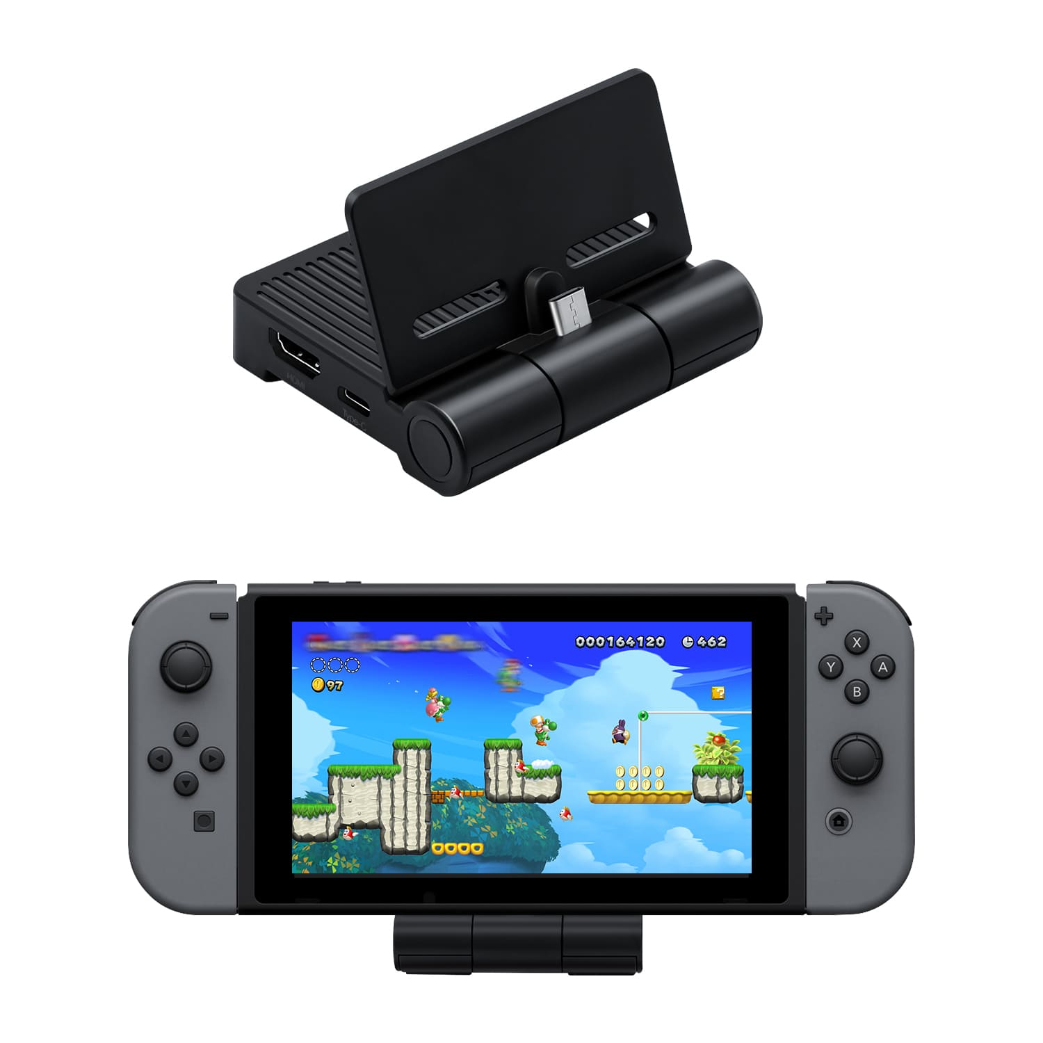 Gaming-DOBE Foldable Video Converter Dock for Nintendo Switch (TNS-19305??