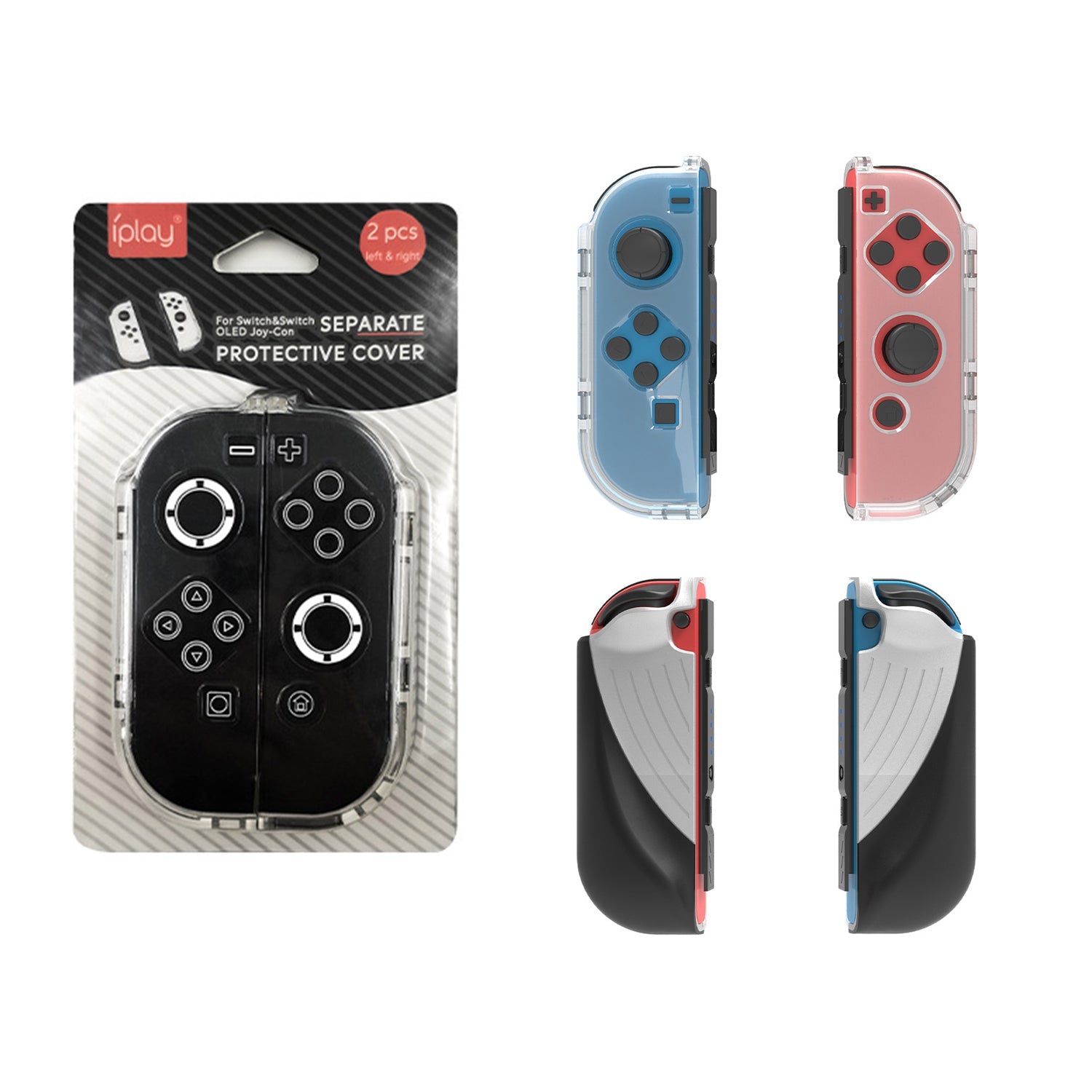 Gaming-Protective PC Case for Nintendo Switch/Switch Oled Joy Con(HBS-391)