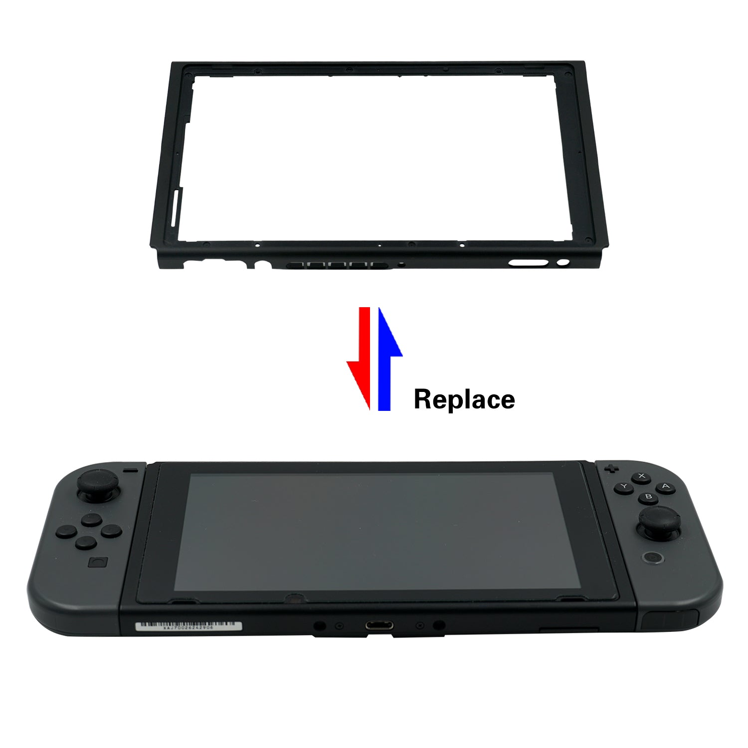 Gaming-Front Housing Case Frame for Nintendo Switch