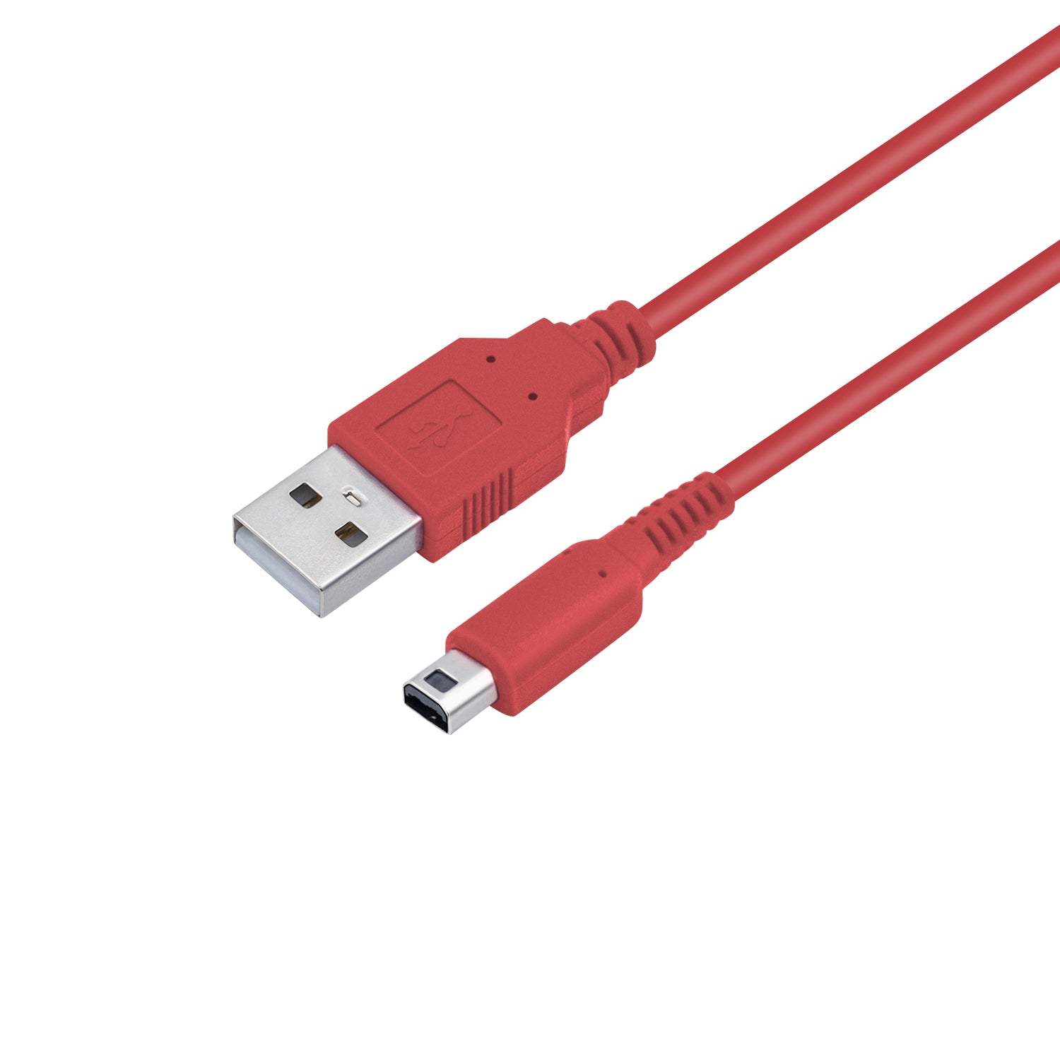 1.5M USB Power Charge Cable for Nintendo DSi/ 3DS/ 3DS XL /New 3DS / New 3DS XL-Red