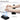 Keyboard and Mouse Wrist Support Pad Set - Black