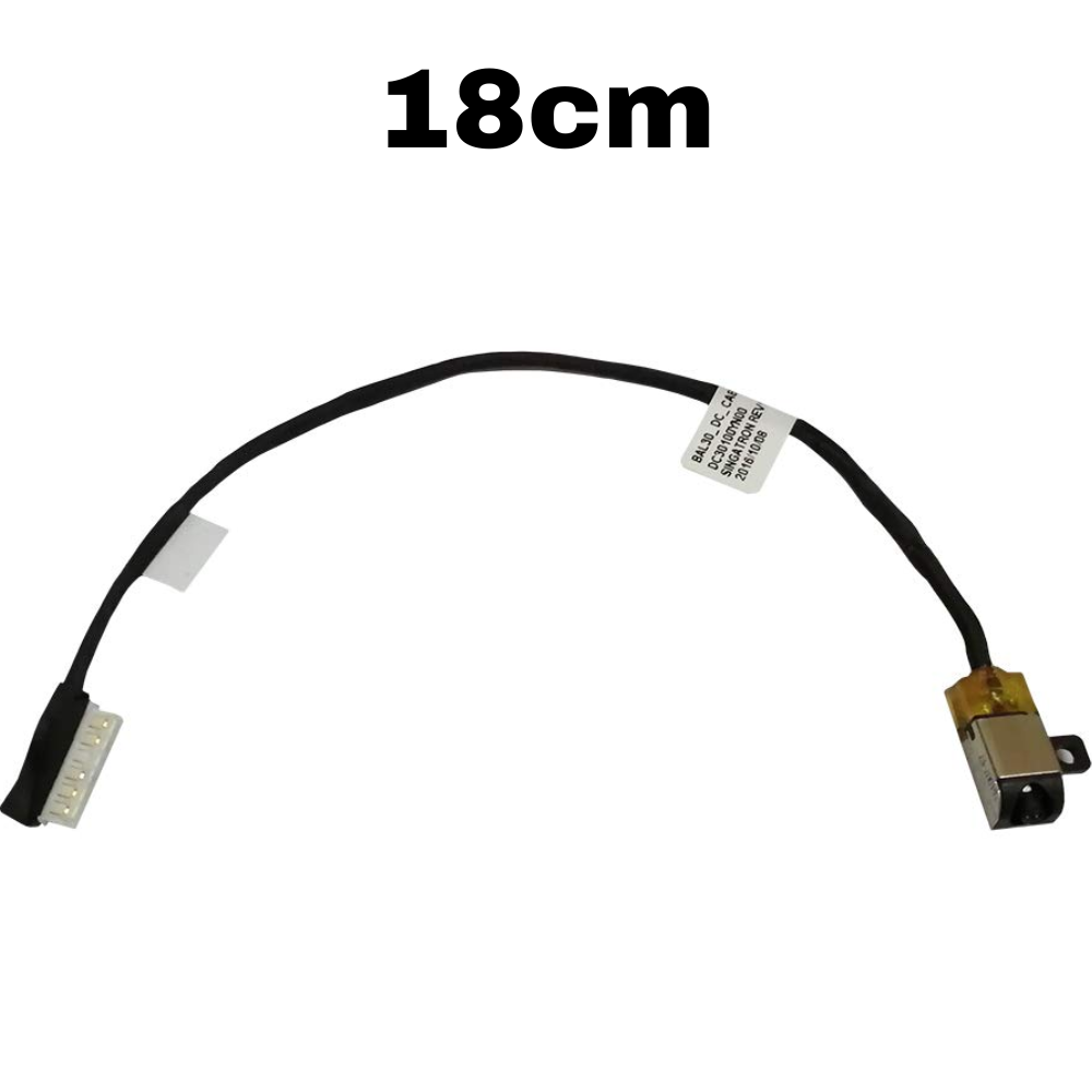 Dell Laptop Part-18cm Dell Inspiron 15 5000 Series 5565 5567 P66F DC Power Charging Port Jack Flex Cable