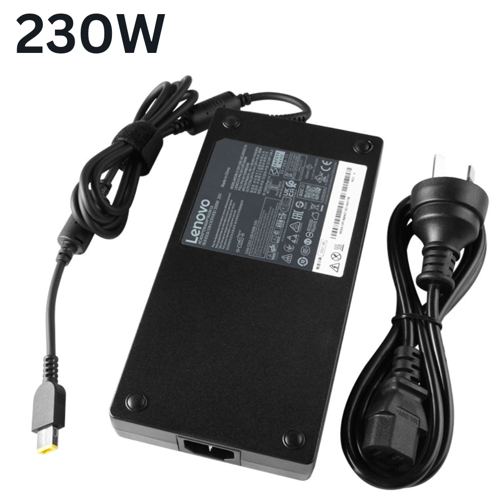 Gaming-20V-11.5A/230WYellow Square Lenovo IdeaCentre & Thinkpad & Legion Gaming Laptop AC Power Supply Adapter Charger