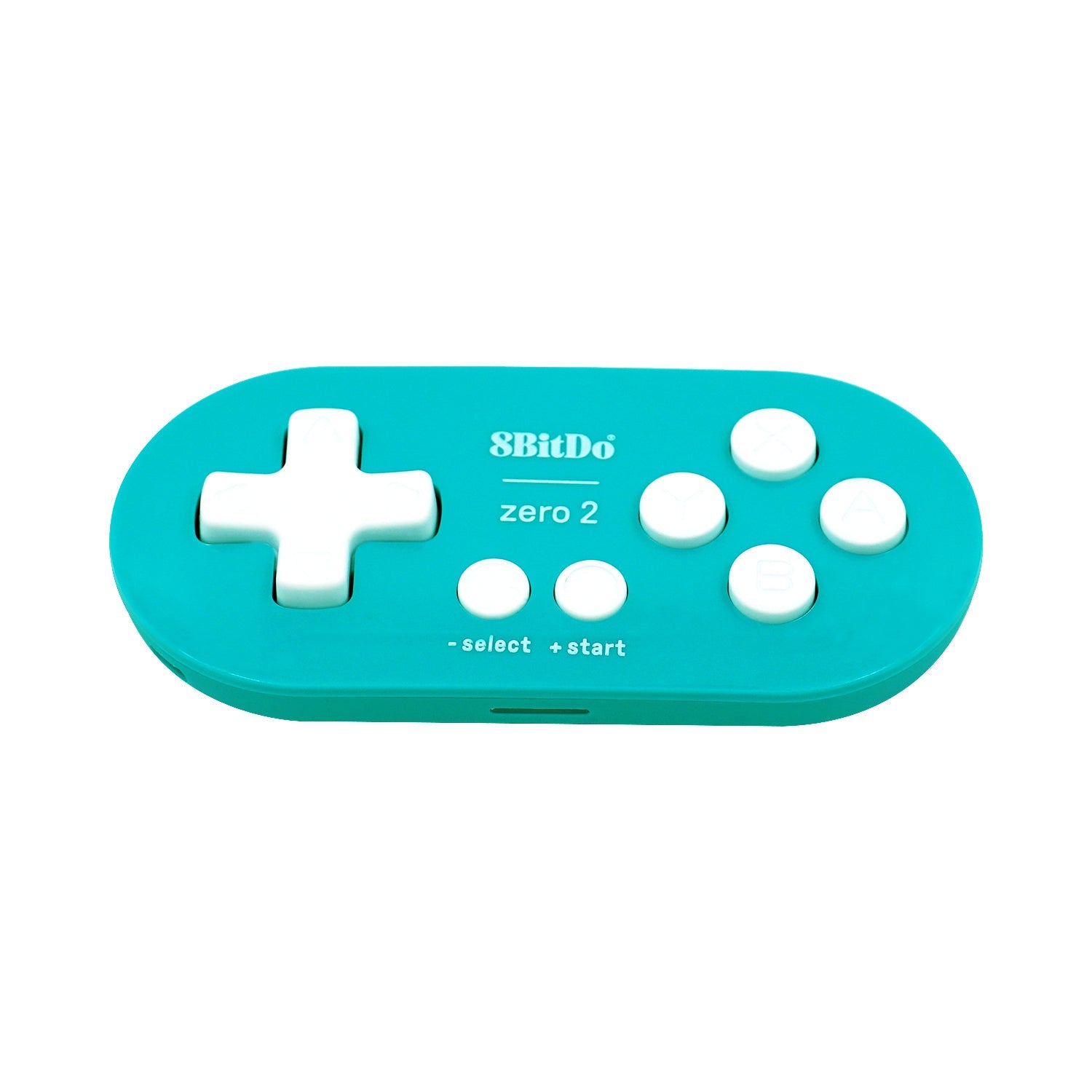 Gaming-8Bitdo Zero 2 Bluetooth Gamepad for Nintendo Switch/Windows/Android/macOS/Raspberry Pi - Blue (80EJ)