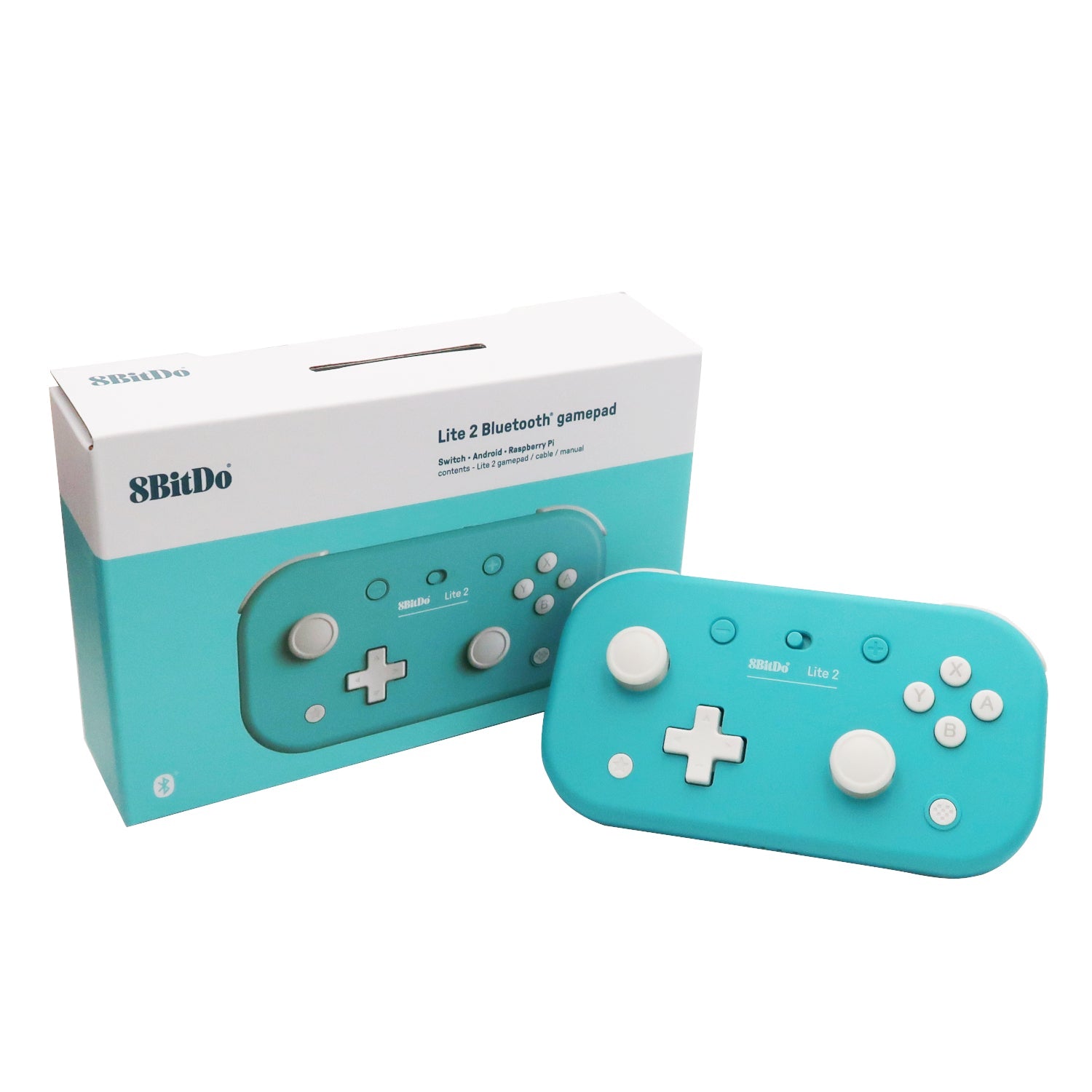 Gaming-8Bitdo Lite 2 Bluetooth Gamepad for Nintendo Switch/Switch Lite/Android/Raspberry Pi