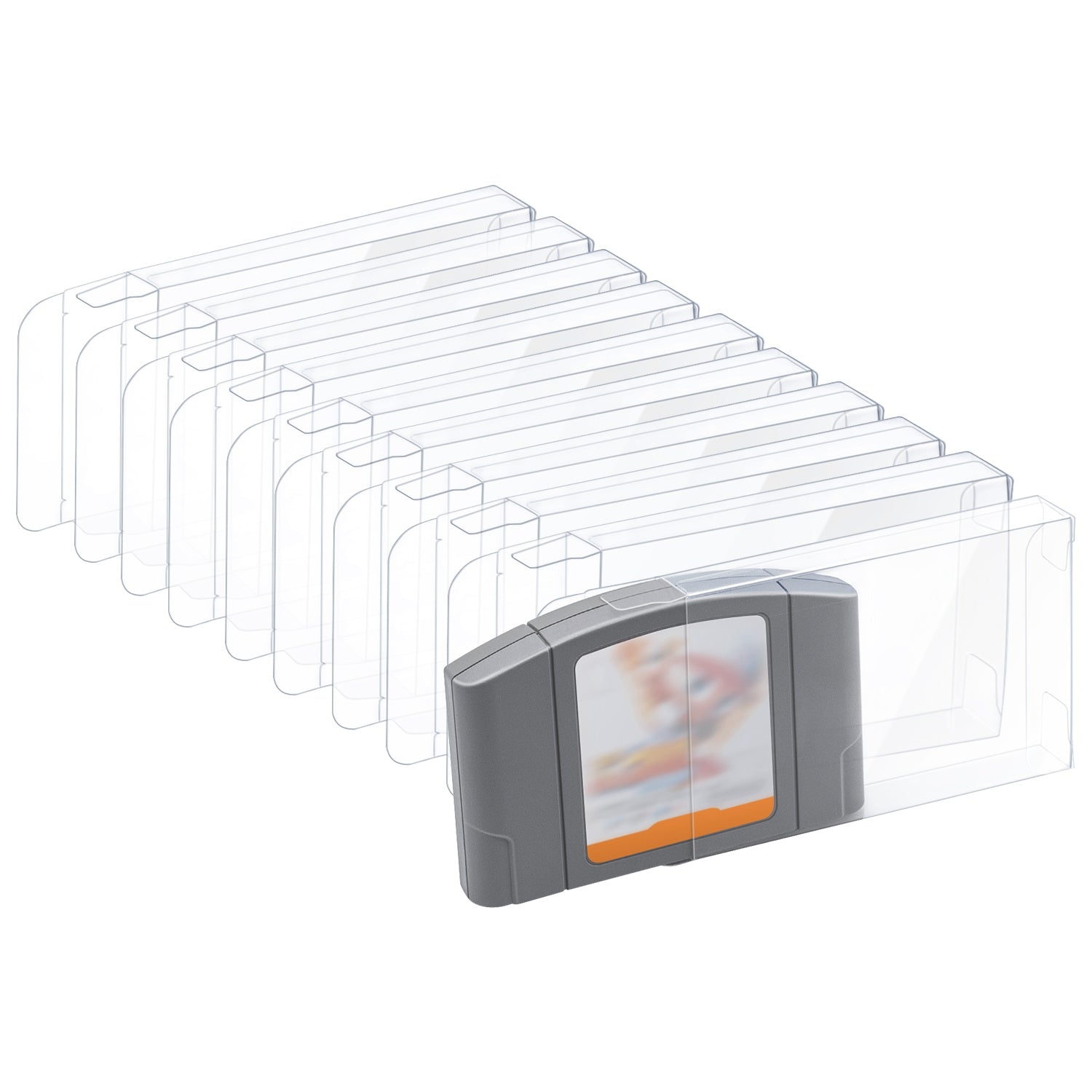 Gaming-LOT 10 N64 Game Cartridge Protector