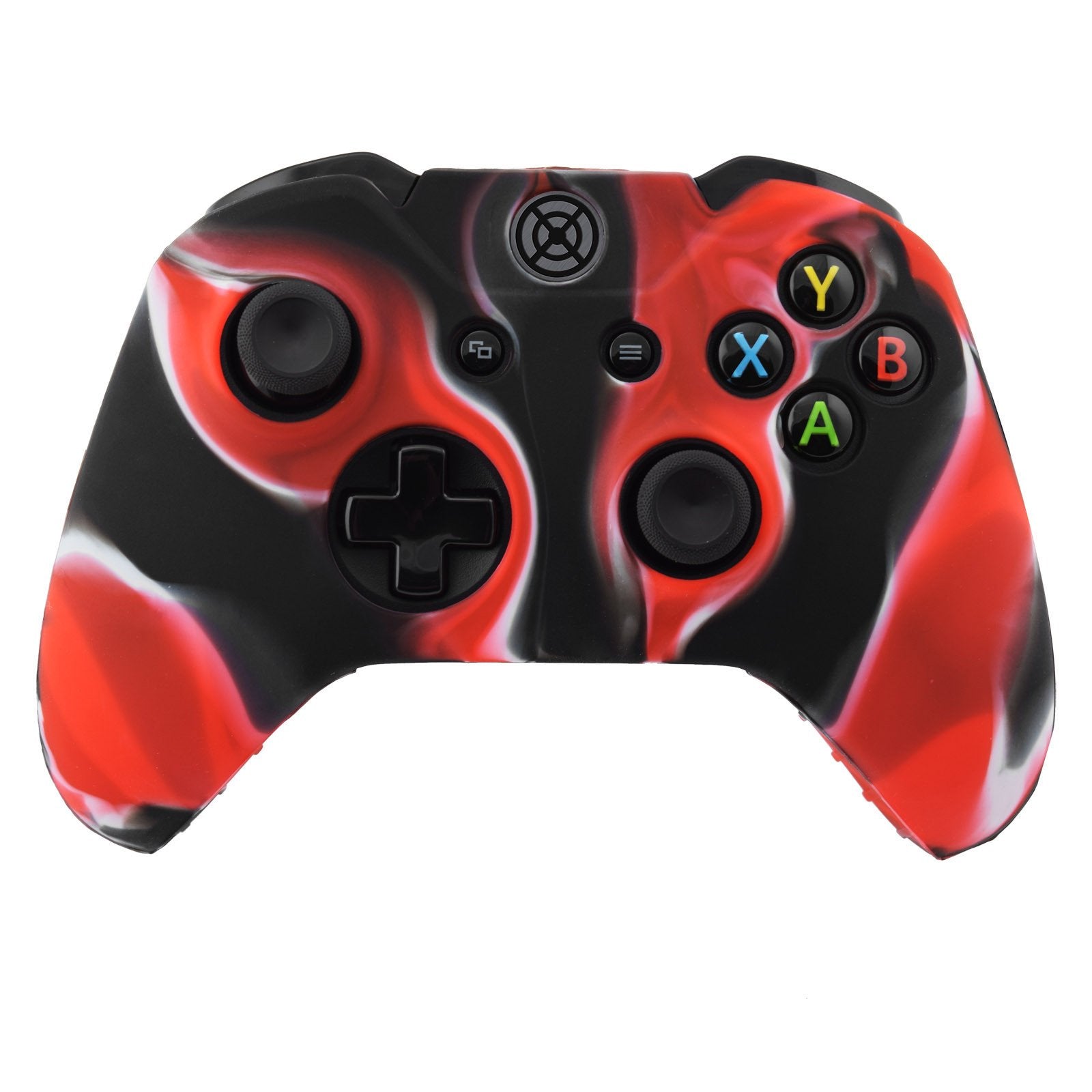 Gaming-Multi Color Silicon Case for XBox One Wireless Controller Red Black