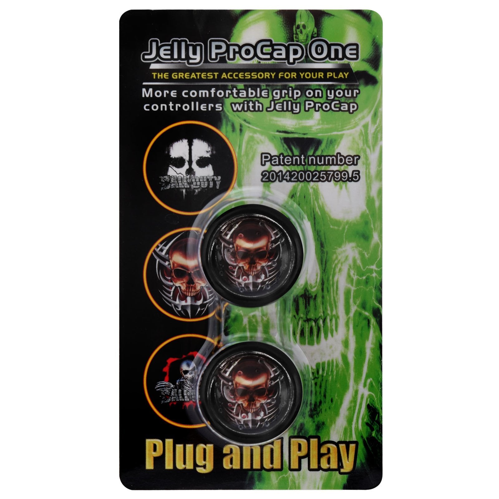 Gaming-Project Design Jelly ProCap One for XBox One Wireless Controller Skull Head